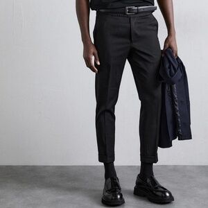 Filippa K wool blend crop trousers